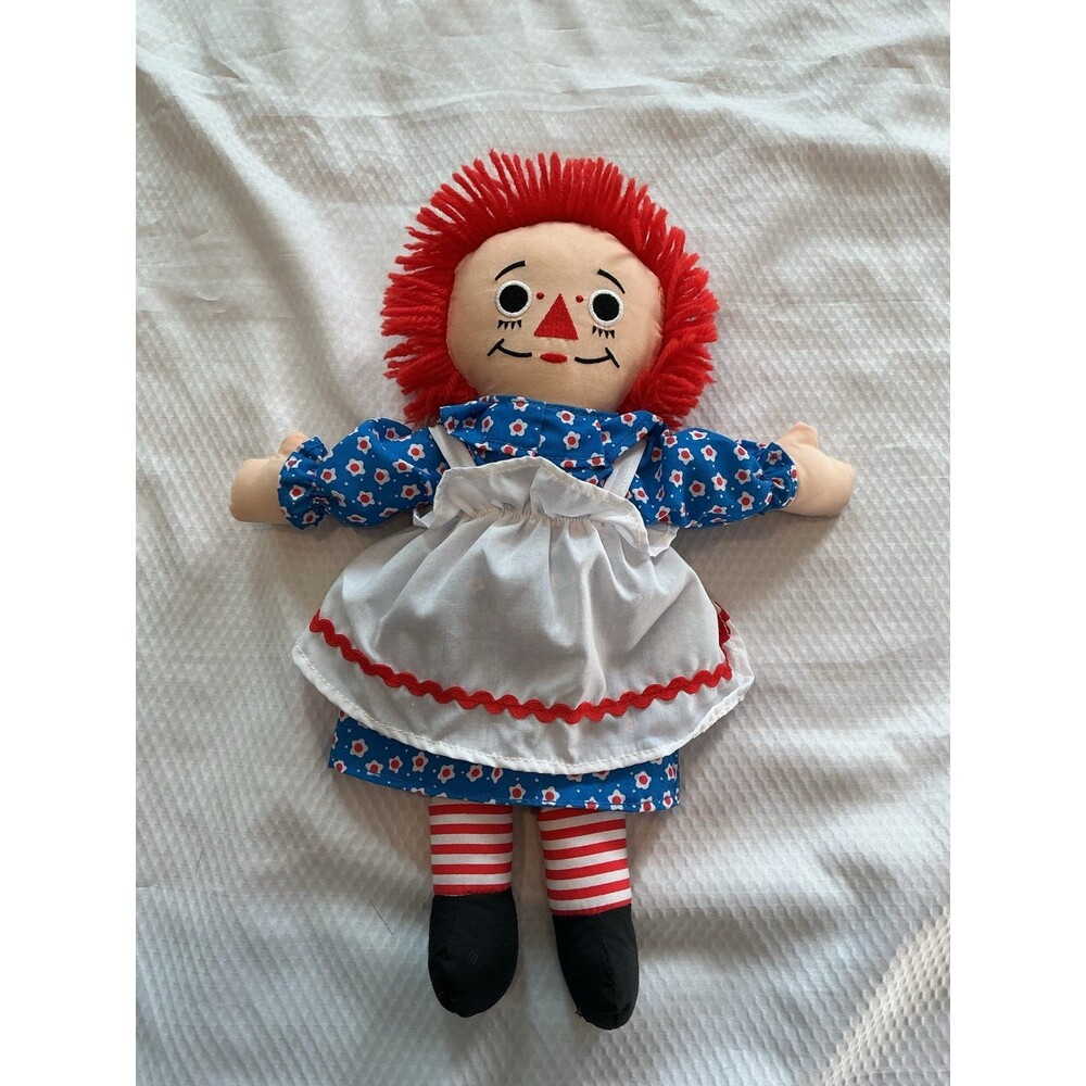Raggedy Ann Plush 14” Doll by Hasbro 2015 100th anniversary plush cl